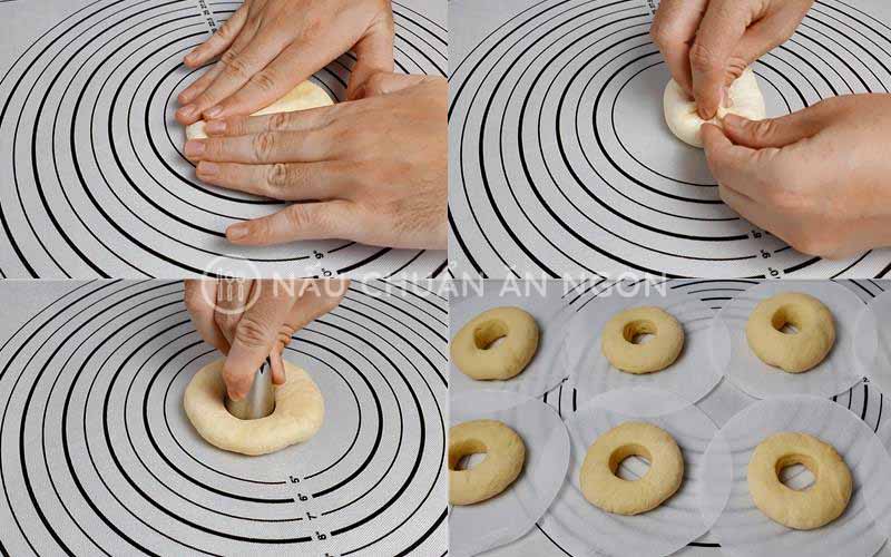 Tổng phù hợp rộng lớn 16 phương thức bánh donut ko cần thiết bột nở mới mẻ nhất