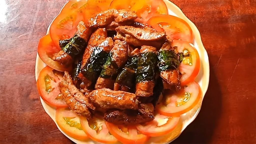 Cách làm thịt khìa nước dừa cuốn bánh tráng ăn hoài không ngán