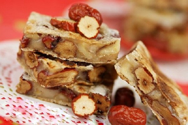Bánh chiên từ táo đỏ khô thơm ngon