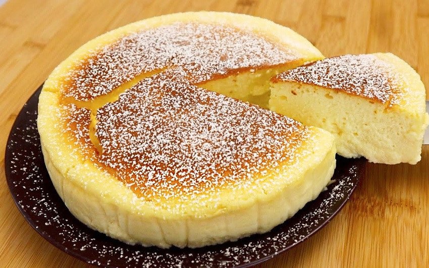 Bánh gato bị nứt mặt khi nướng trong nồi chiên không dầu