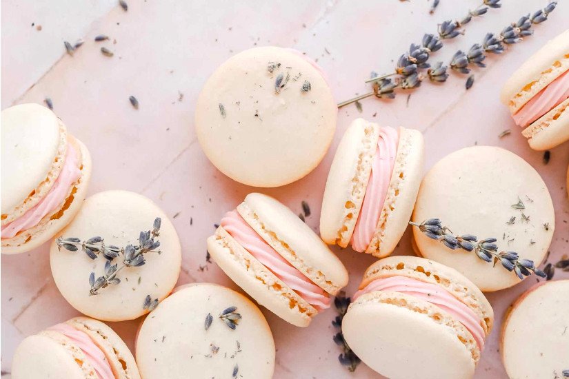 Bánh Macaron làm bằng bột mì mà không cần bột hạnh nhân