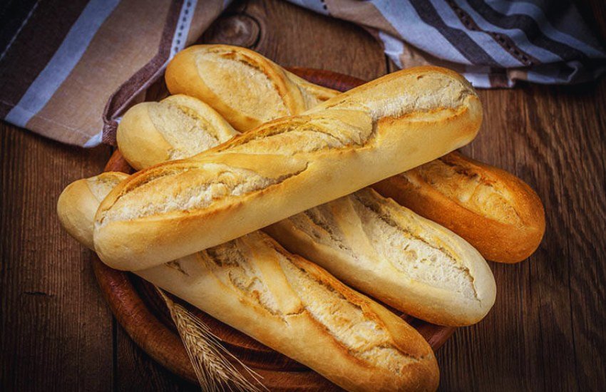 Bánh mì nướng bằng nồi chiên không dầu giòn rụm