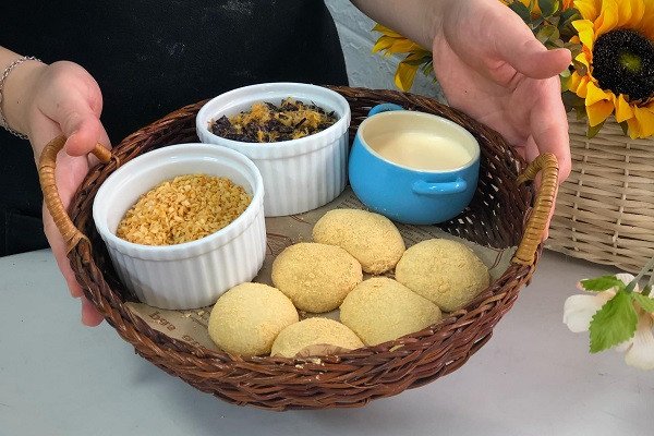 Bánh mochi đẹp mắt