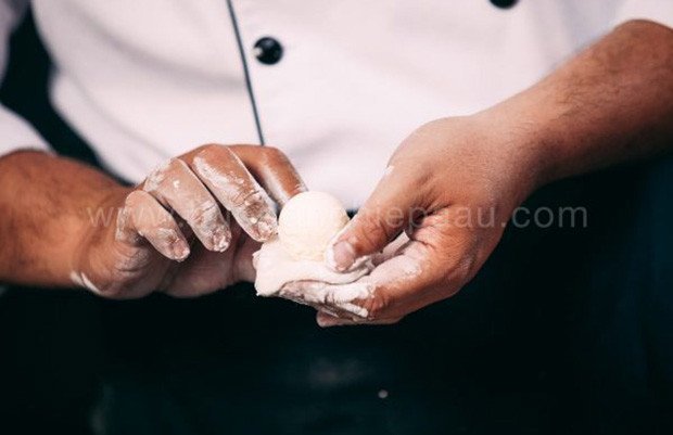 Bánh Mochi nhân kem