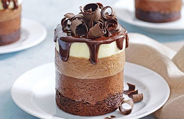 Bánh Mousse Chocolate mềm mịn, thơm ngon