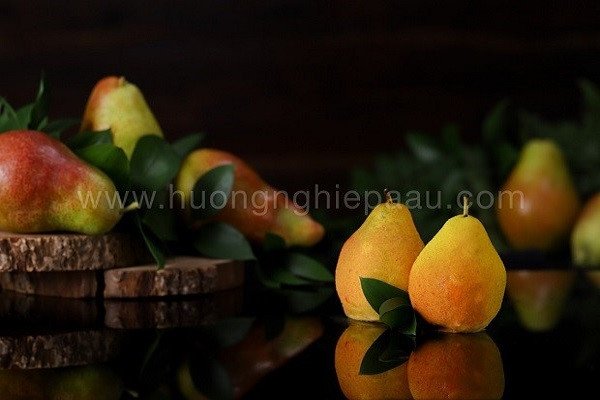 Bánh mousse hình quả lê độc đáo và tinh xảo