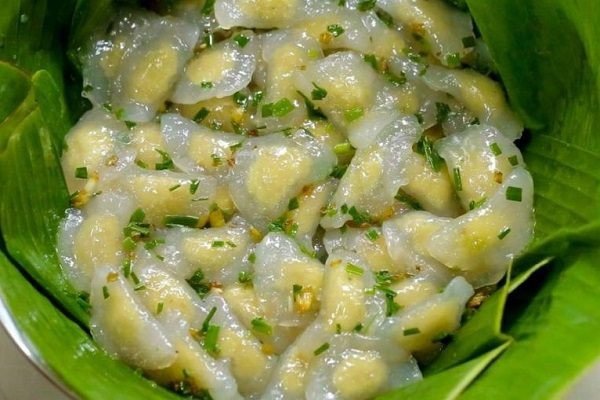 Bánh tai vạc nhân đậu xanh thơm ngon