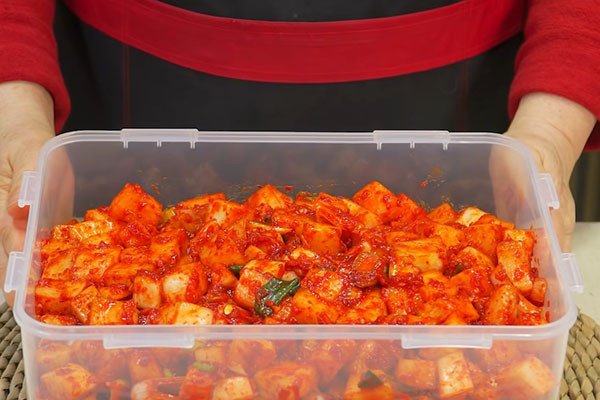 Bảo quản kim chi củ cải đúng cách sau khi lên men