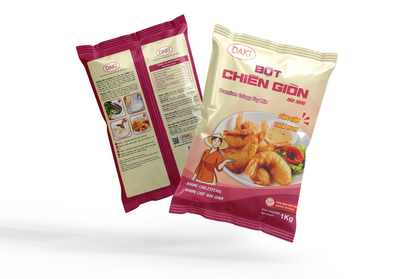 Bột chiên giòn cho món ăn ngon