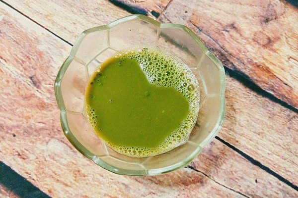 Bột trà xanh matcha nguyên liệu làm panna cotta