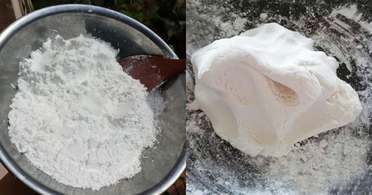 Bún tươi thành phẩm được cuộn vắt đẹp mắt