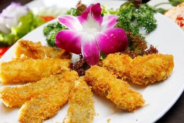 cá diêu hồng chiên xù vàng giòn hấp dẫn