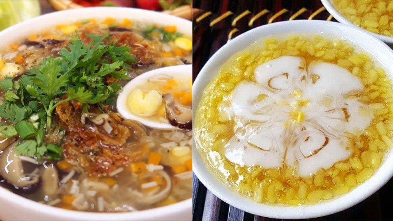Các loại món chay đa dạng có thể sử dụng bột béo để tăng hương vị