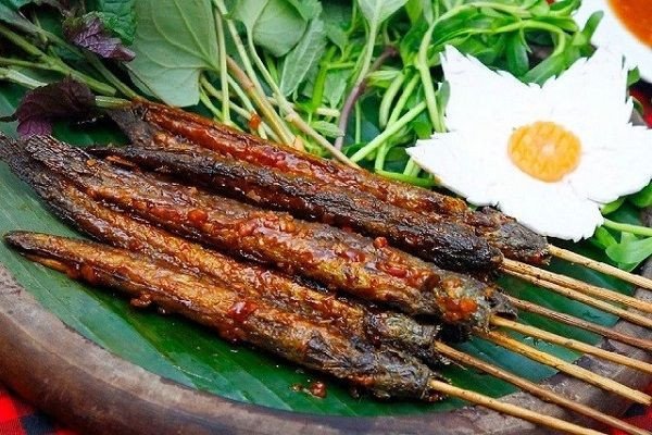 Cách làm cá kèo nướng sa tế