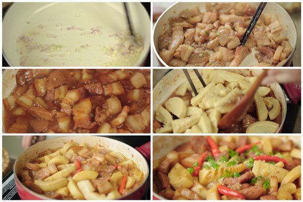 Cách làm măng kho thịt đơn giản