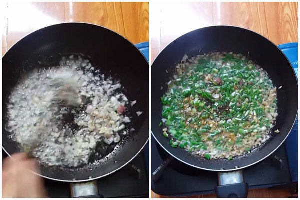 Cách làm mỡ hành đơn giản để nướng ốc tỏi