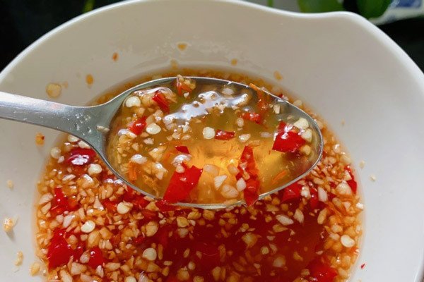 Cách làm nước xốt trộn gỏi đu đủ