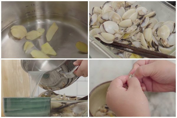 Cách luộc ngao chuẩn để nấu canh