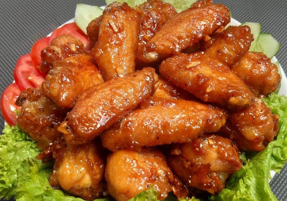Cánh gà chiên sốt chua ngọt hấp dẫn, đậm đà hương vị