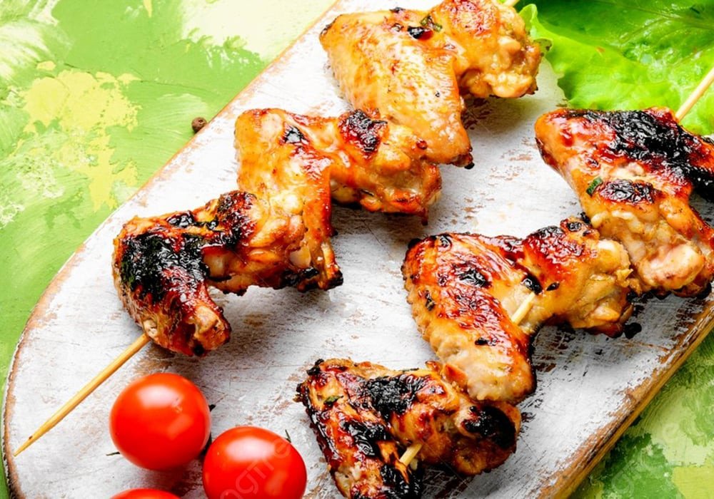 Cánh gà nướng ngũ vị hương chuẩn vị Á Đông