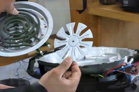 Cấu tạo cánh quạt nồi chiên không dầu