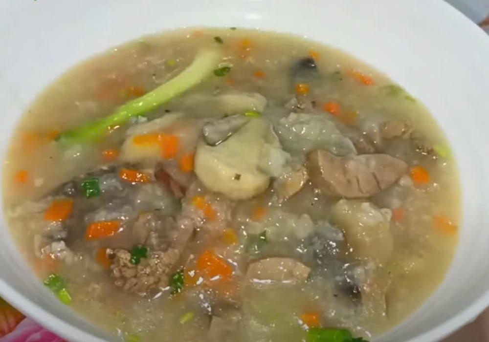 Cháo lòng gà chuẩn vị truyền thống