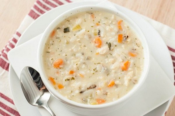 Cháo óc heo cà rốt thơm ngon cho bé ăn dặm