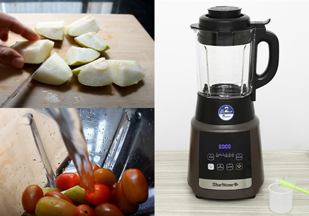 Chế biến sinh tố cà chua lê thơm ngon
