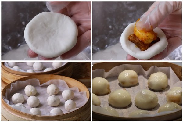 Chiên bánh ram trên lửa vừa để bánh được vàng giòn