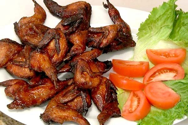 Chim cút nướng mật ong vàng ruộm, hấp dẫn vị giác