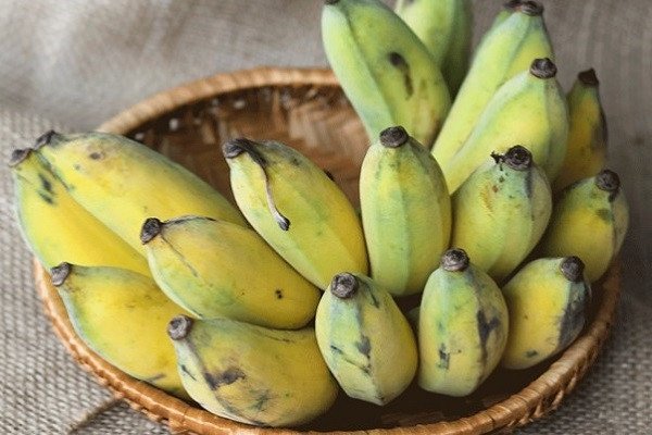 Chọn chuối sứ chín tự nhiên làm bánh chuối hấp ngon