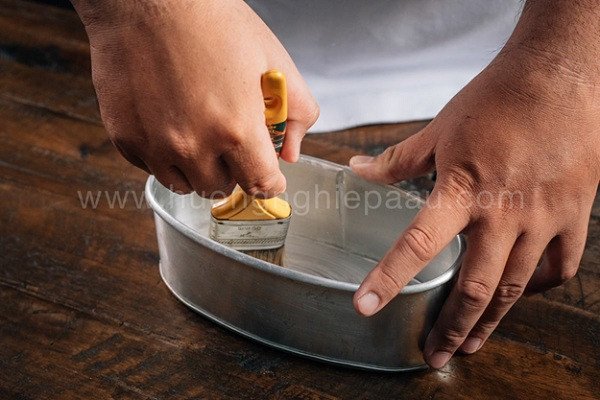 Chống dính cho bánh bông lan hiệu quả