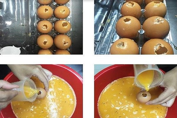 Cách Làm Hột Gà Nướng Thơm Ngon Chuẩn Vị Tại Nhà Đảm Bảo Chuẩn bị hỗn hợp trứng gà cho món hột gà nướng kiểu Thái