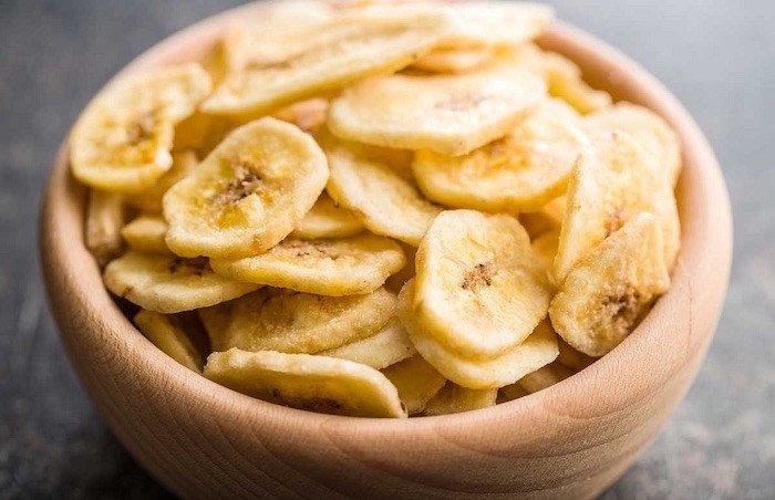 Chuối sấy giòn truyền thống thơm ngon và giòn rụm