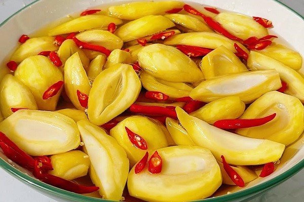 Công thức xoài ngâm chua ngọt giòn lâu