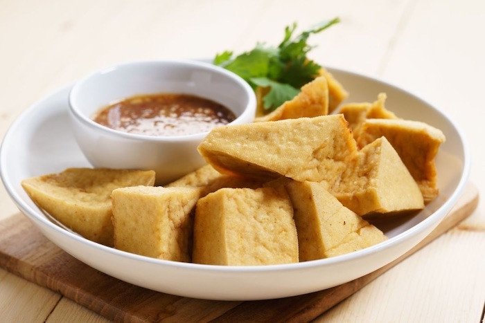 Đậu rán bằng nồi chiên không dầu vàng ươm, thơm lừng
