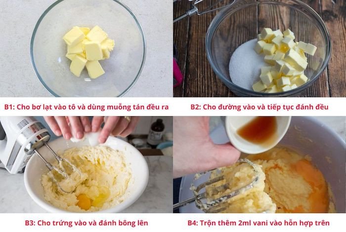 Cách Làm Bánh Quy Bằng Nồi Chiên Không Dầu Thơm Giòn Tại Nấu Chuẩn Ăn Ngon Dụng cụ đánh trứng giúp trộn hỗn hợp bơ sữa làm bánh quy mịn màng