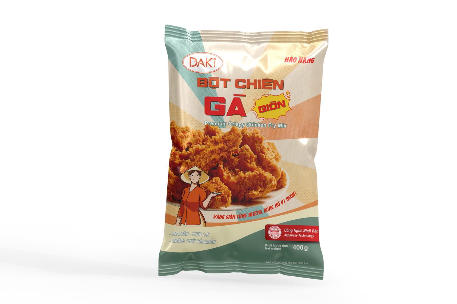 Gà tươi sơ chế chuẩn bị chiên giòn