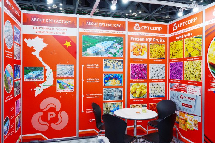 Gian hàng ẩm thực Việt tại Seoul Food &amp; Hotel