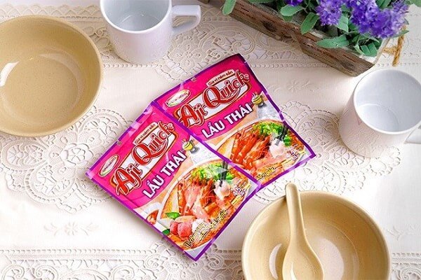 Gói gia vị lẩu Thái pha sẵn tiện lợi cho món lẩu chua cay