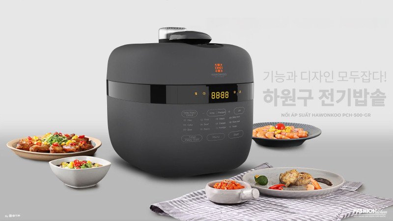 Hầm thịt bò bằng nồi áp suất giúp tiết kiệm thời gian nấu canh Tteokguk