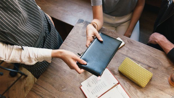 Hóa đơn thanh toán tại nhà hàng