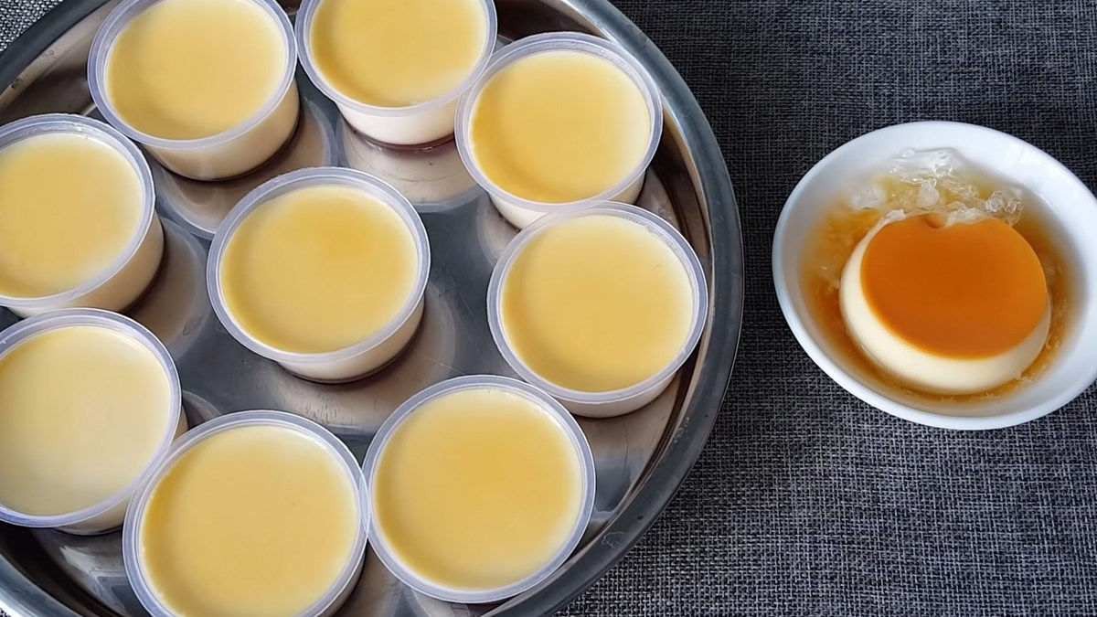 Hũ nướng bánh flan cần sạch sẽ, khô thoáng
