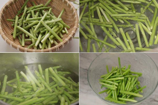 Hướng dẫn sơ chế măng tây đúng cách để làm món măng tây xào bơ tỏi giòn ngon