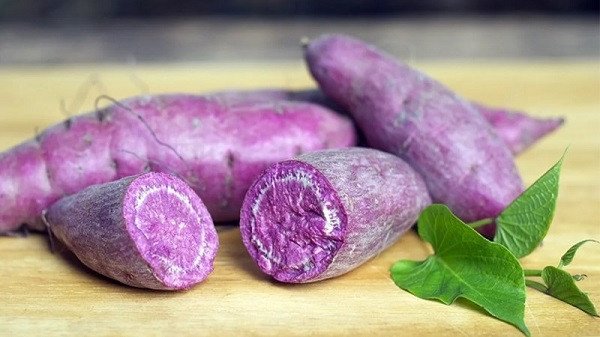 Khoai lang tím giàu dinh dưỡng, tốt cho sức khỏe