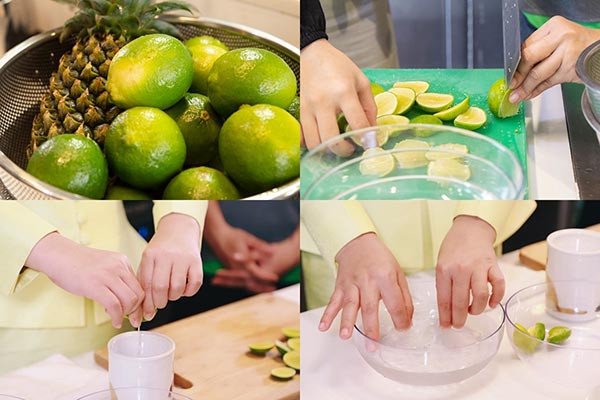 Kỹ thuật vắt chanh không bị đắng chuẩn vị