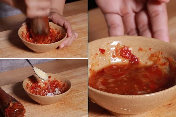 Làm gia vị ướp sườn kho khóm