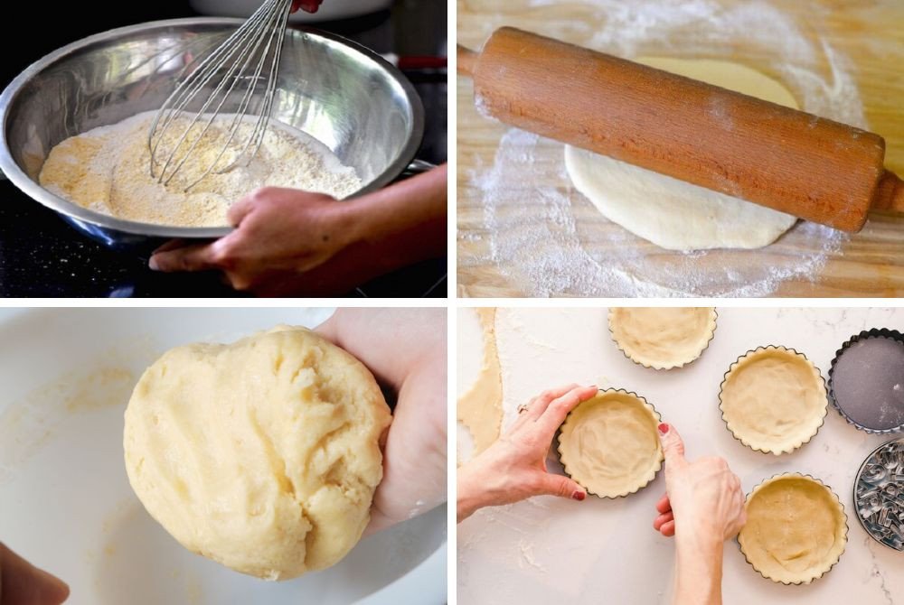 Làm vỏ bánh tart trứng