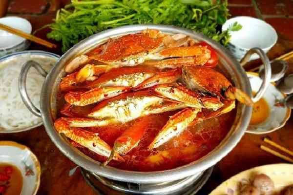 Lẩu ghẹ chua cay đậm đà