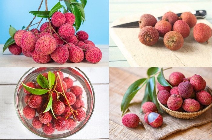 Lựa chọn vải tươi ngon để sấy khô bằng nồi chiên không dầu